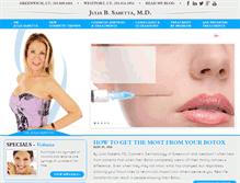 Tablet Screenshot of juliasabettamd.com